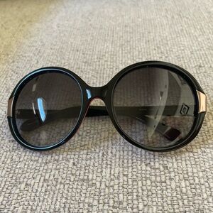 Kate Spade New York black and pink sunglasses